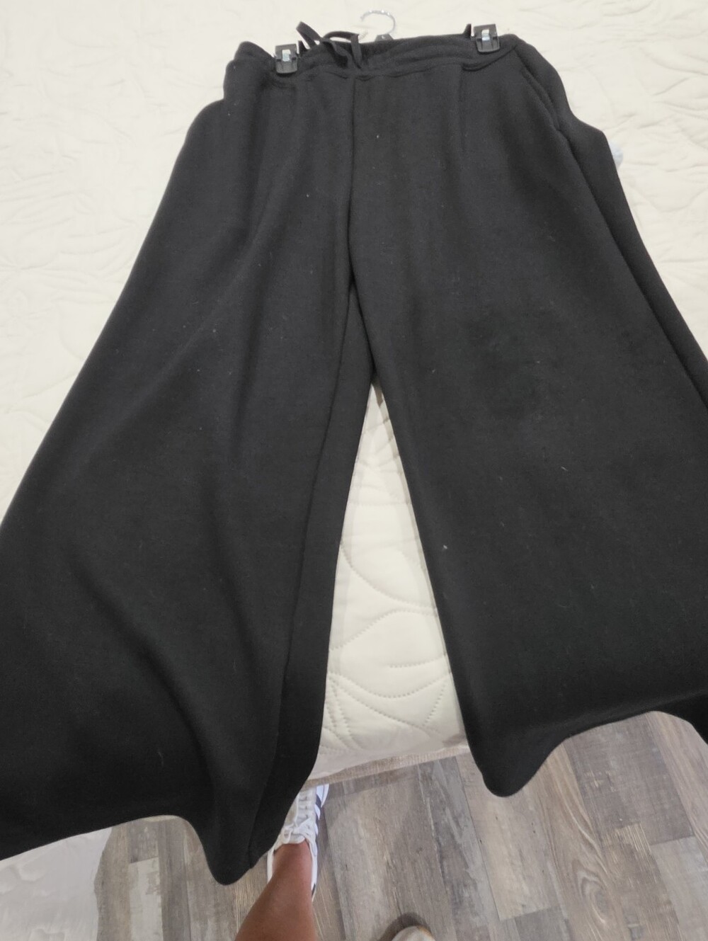 Womens  Wide-Leg Sweatpants